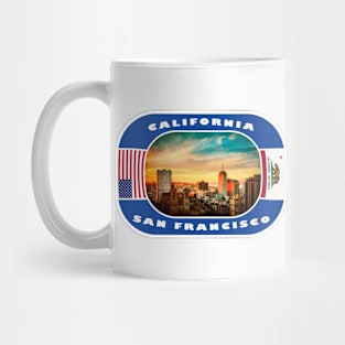 California, San Francisco City, USA Mug